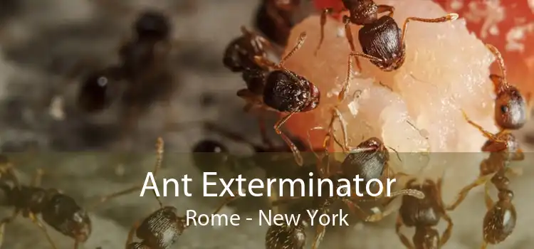 Ant Exterminator Rome - New York