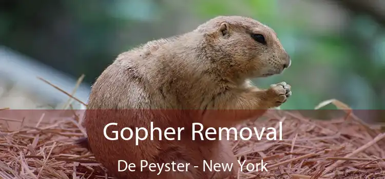 Gopher Removal De Peyster - New York