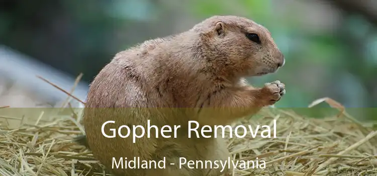 Gopher Removal Midland - Pennsylvania