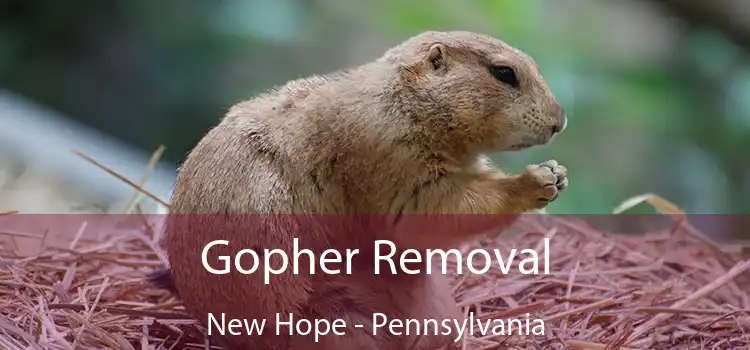 Gopher Removal New Hope - Pennsylvania
