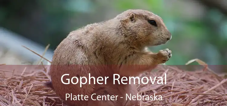 Gopher Removal Platte Center - Nebraska