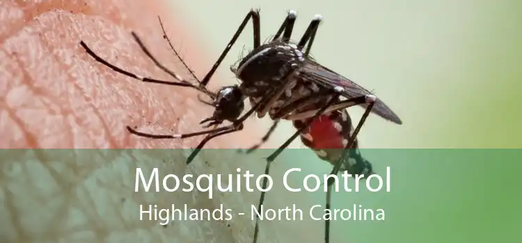Mosquito Control Highlands - North Carolina