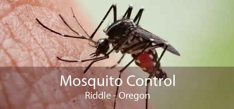 Mosquito Control Riddle - Oregon