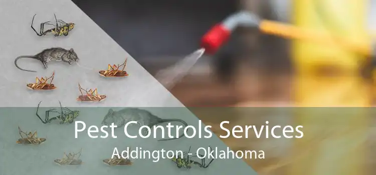Pest Controls Services Addington - Oklahoma