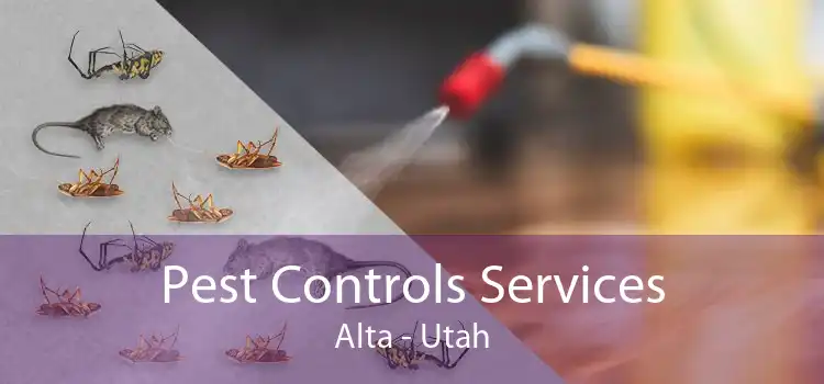 Pest Controls Services Alta - Utah