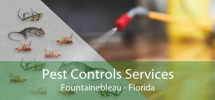 Pest Controls Services Fountainebleau - Florida