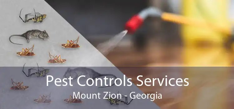 Pest Controls Services Mount Zion - Georgia