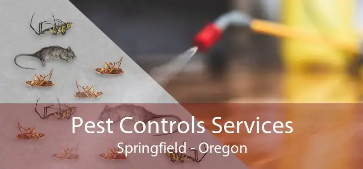 Pest Controls Services Springfield - Oregon