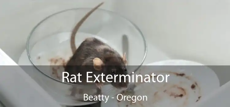 Rat Exterminator Beatty - Oregon