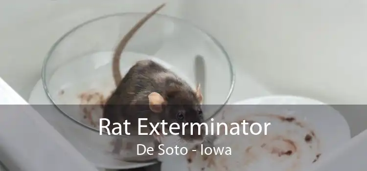 Rat Exterminator De Soto - Iowa