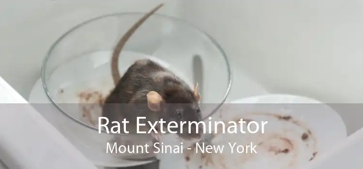 Rat Exterminator Mount Sinai - New York