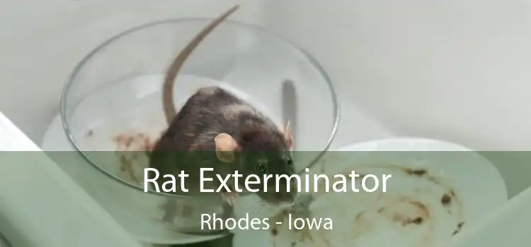 Rat Exterminator Rhodes - Iowa