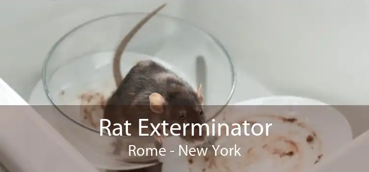 Rat Exterminator Rome - New York