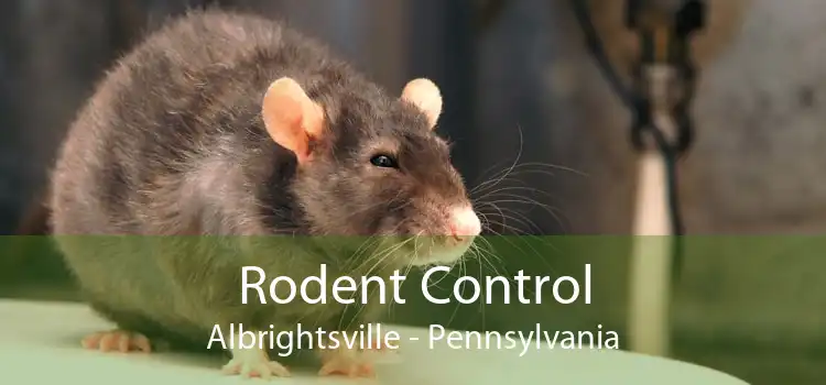 Rodent Control Albrightsville - Pennsylvania