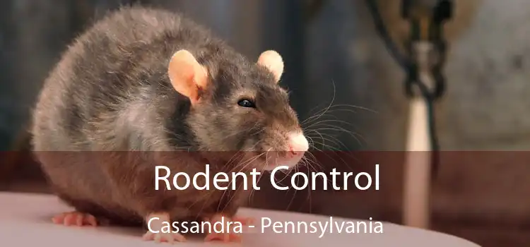 Rodent Control Cassandra - Pennsylvania