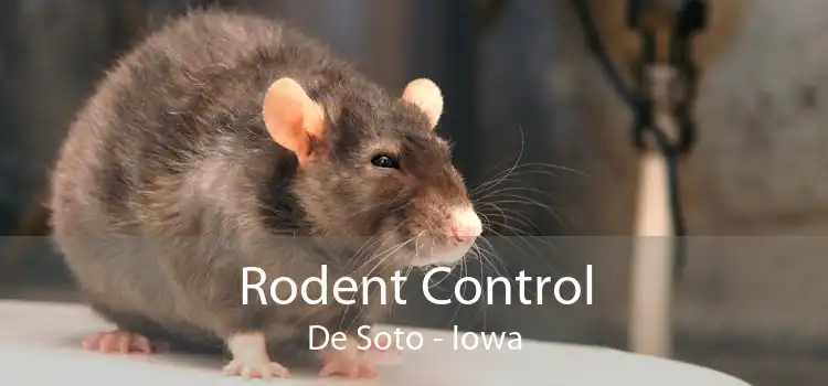 Rodent Control De Soto - Iowa