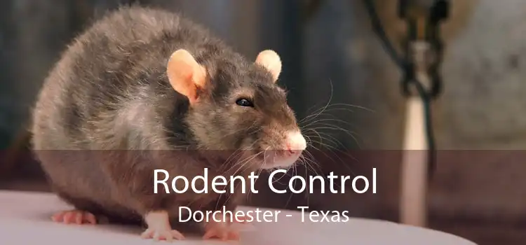 Rodent Control Dorchester - Texas