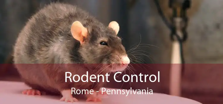 Rodent Control Rome - Pennsylvania