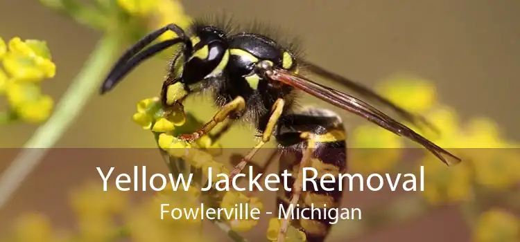 Yellow Jacket Removal Fowlerville - Michigan