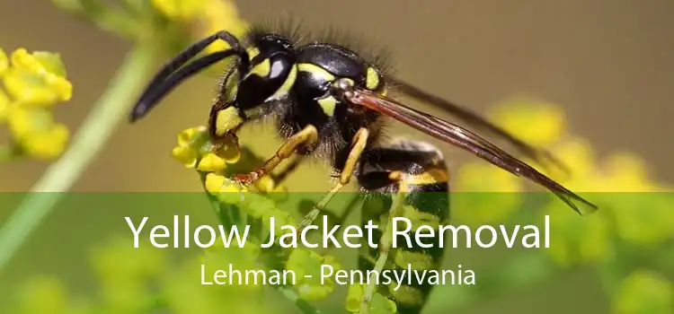 Yellow Jacket Removal Lehman - Pennsylvania